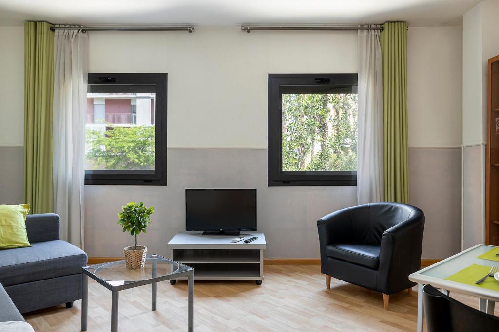 Posezení v ubytování Apartments Sata Park Guell Area