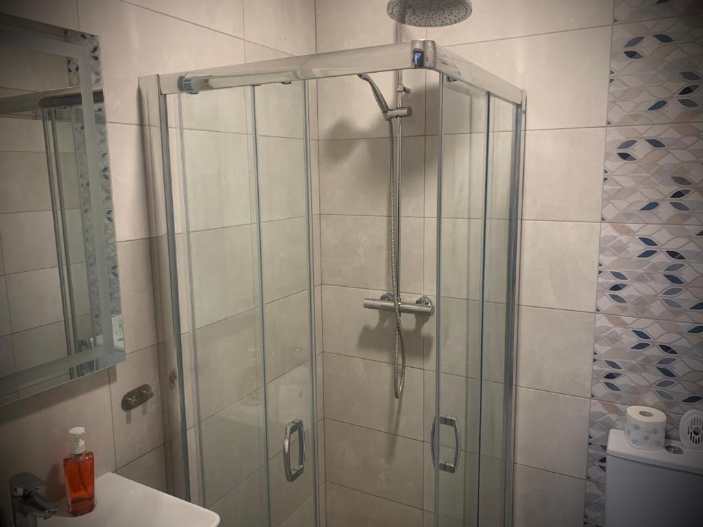 Łazienka w obiekcie Hostel Sportowa
