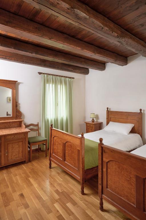 Postel nebo postele na pokoji v ubytování Agriturismo Rechsteiner
