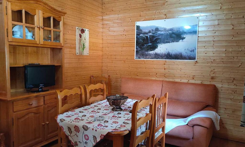 Posedenie v ubytovaní Casas de Madera Los Molinos
