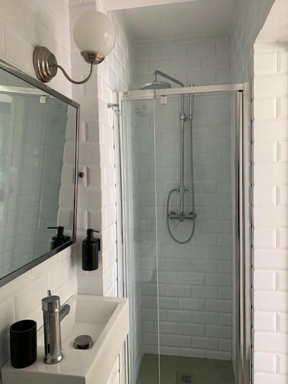Koupelna v ubytování Casa exclusiva, jardín y piscina privada