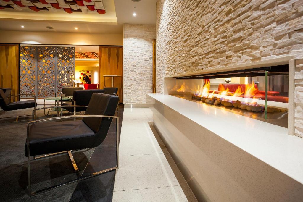Posezení v ubytování Mantra Charles Hotel