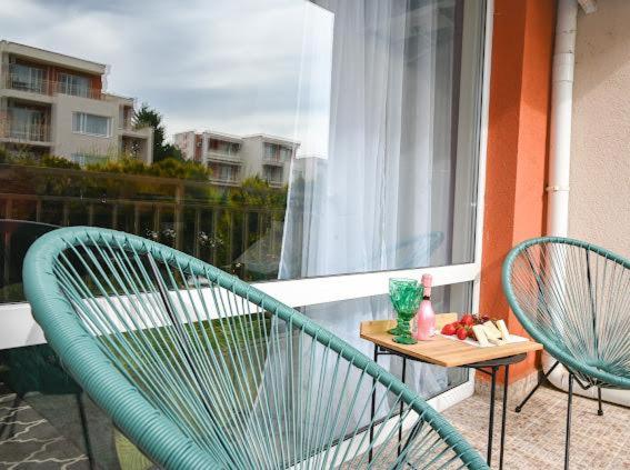 A balcony or terrace at Nessebar Fort Club - Prestige Apartments