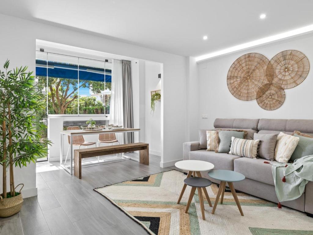 Posezení v ubytování Tranquilo apartamento cerca de la playa ref402