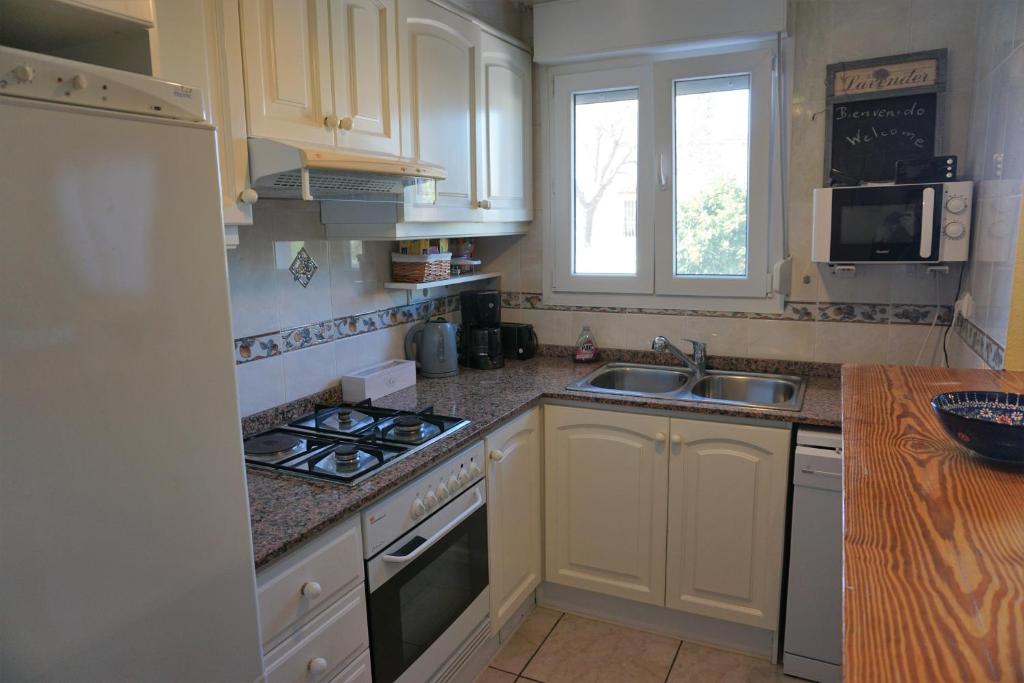 Kuchyň nebo kuchyňský kout v ubytování Casa Mandarina