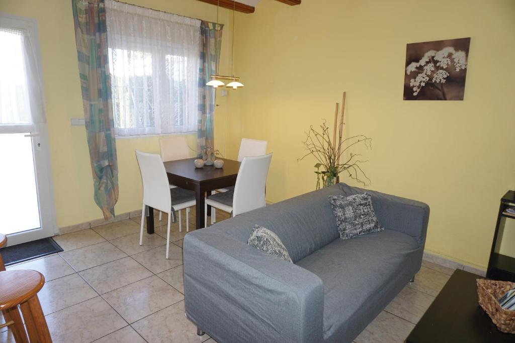 Posezení v ubytování Casa Mandarina