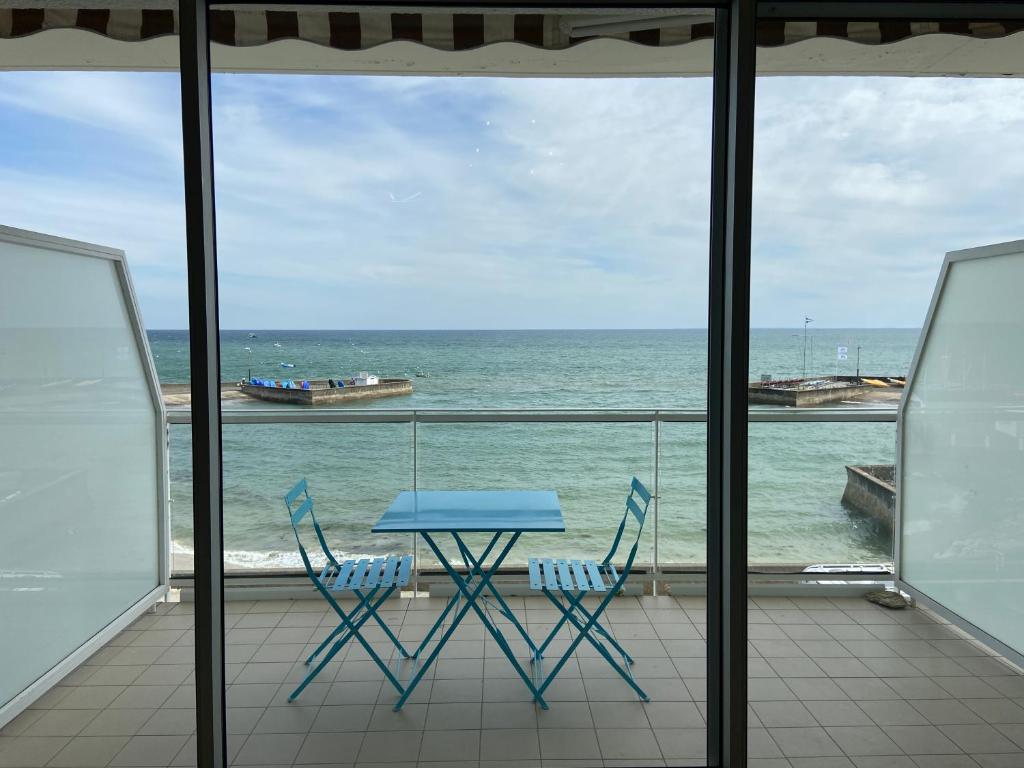 A balcony or terrace at Atlantique 2, Carnac