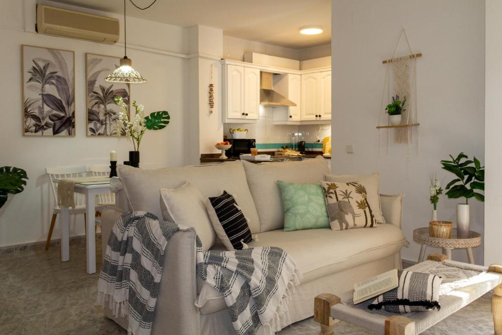Posedenie v ubytovaní Apartamento puerto de Jávea Esmeralda home