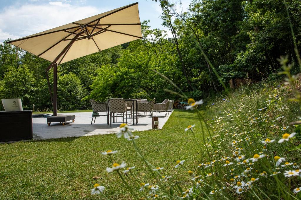 Zahrada ubytování Cruna di Subida Wine Country House