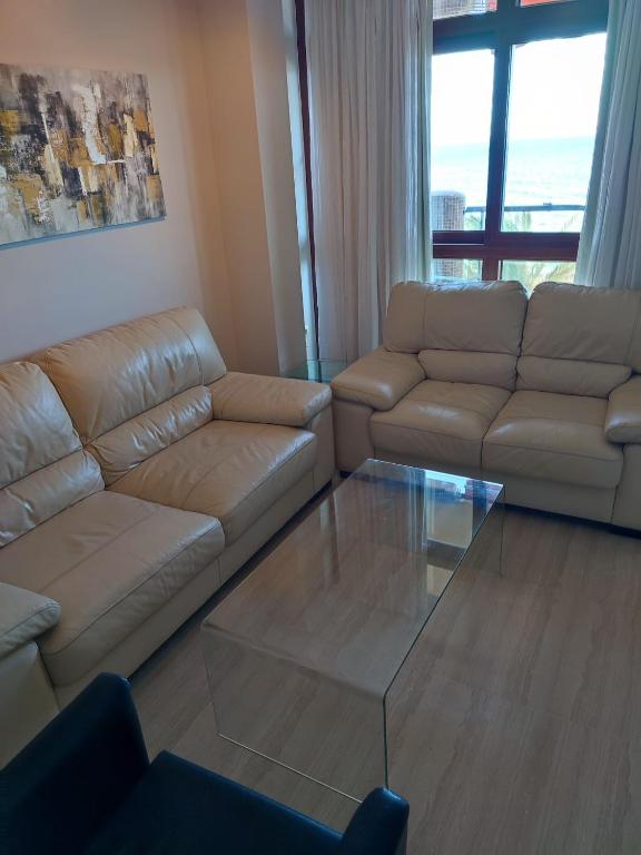 Posezení v ubytování Primera lineal de playa en pleno centro de Fuengirola