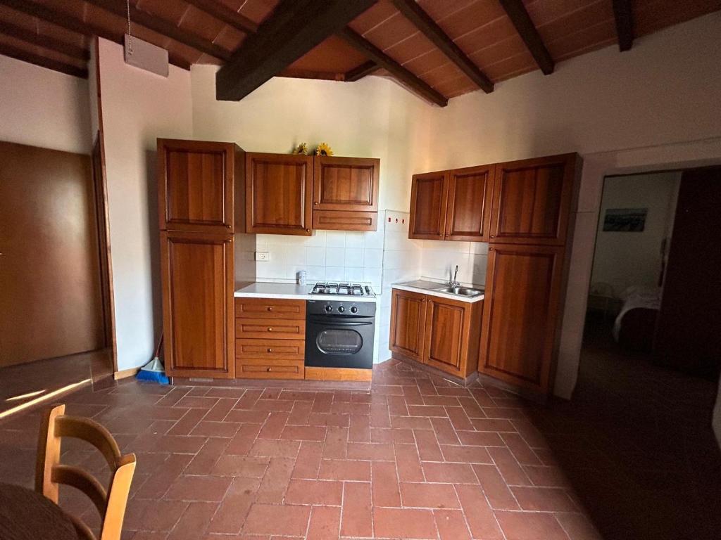 Kuchyň nebo kuchyňský kout v ubytování Residence San Francesco