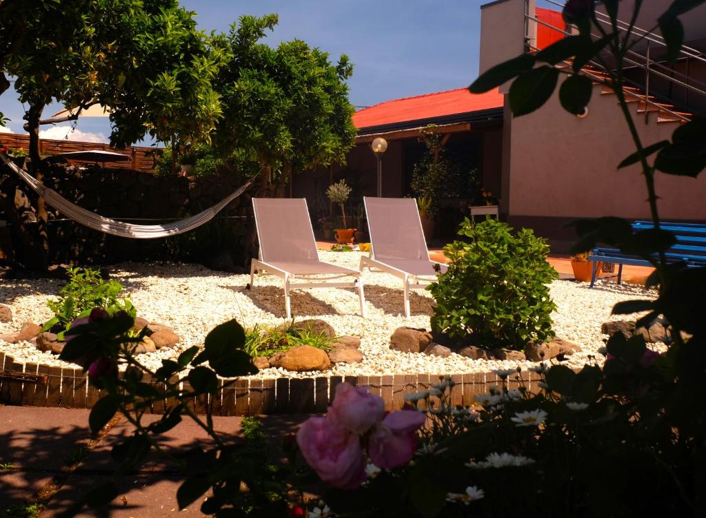 Zahrada ubytování B&B CasaNera