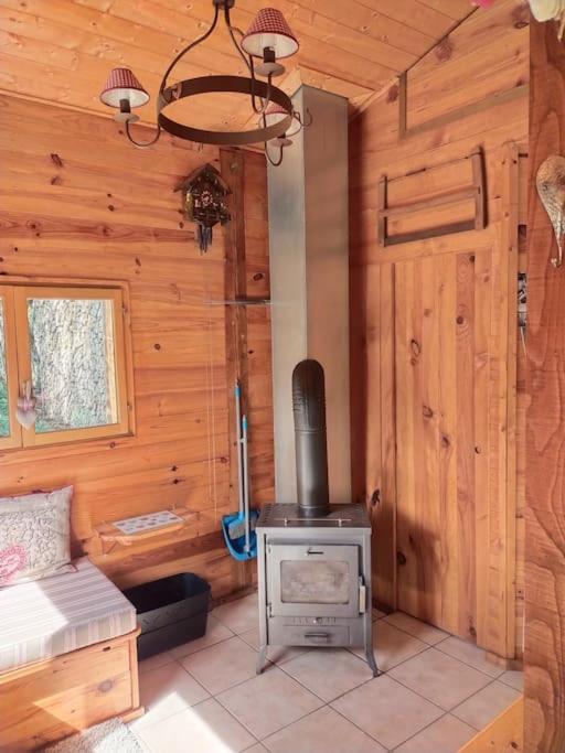 Posezení v ubytování Chalet 1 chambre