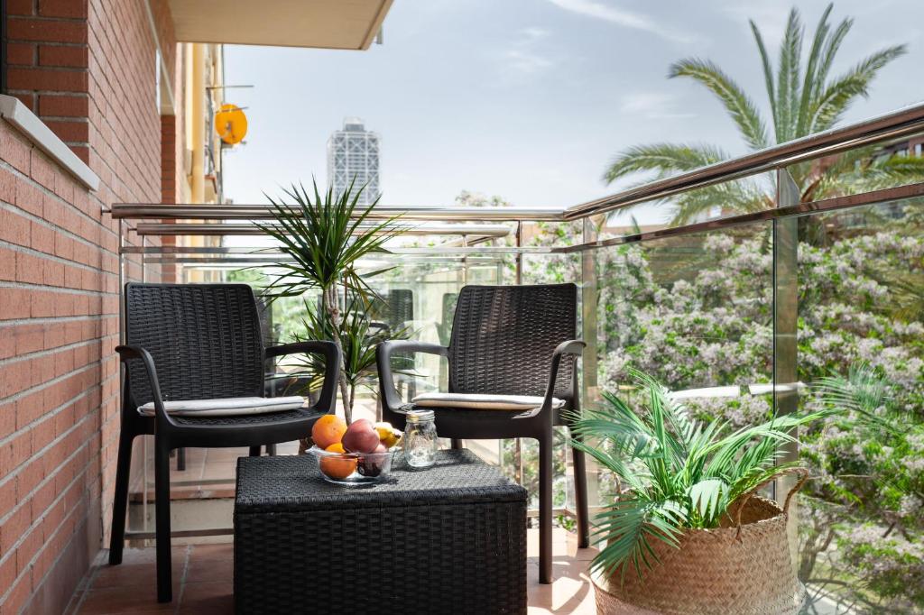Apartments Sata Olimpic Village Area - Two-Bedroom Apartment With Balcony