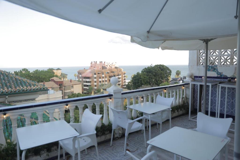 Balkón alebo terasa v ubytovaní Terraza del Limonar