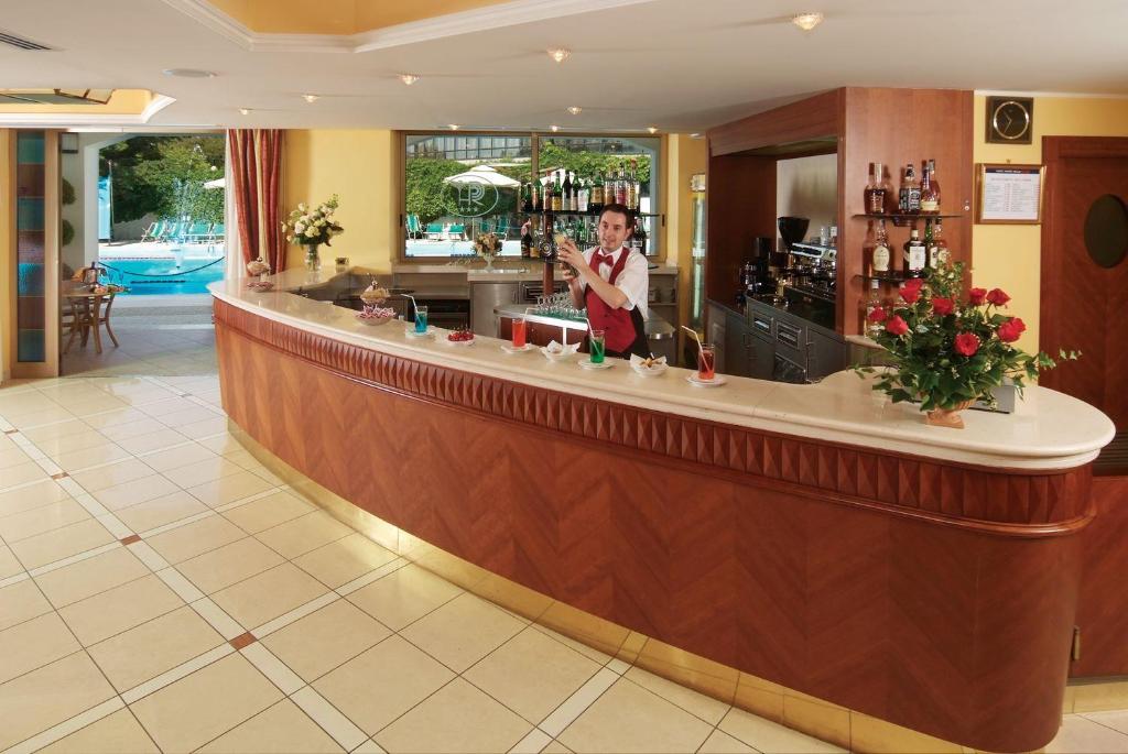 Nápoje v ubytování Hotel Parco Delle Rose