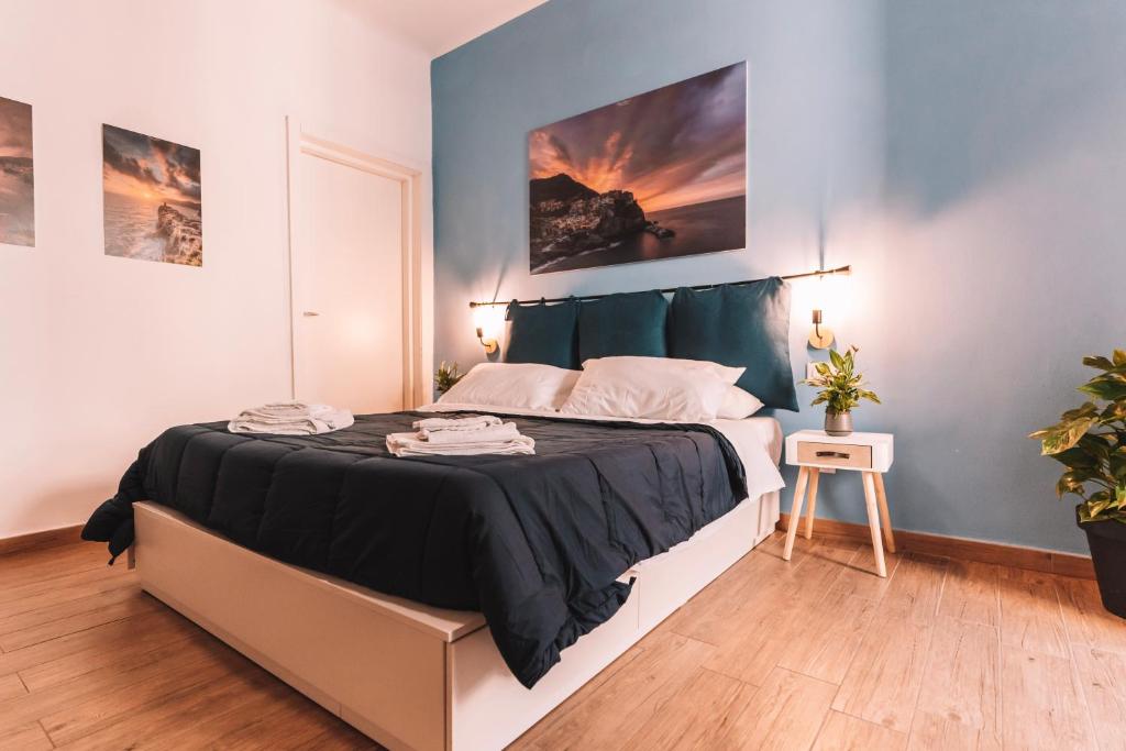 Posteľ alebo postele v izbe v ubytovaní charmelisè