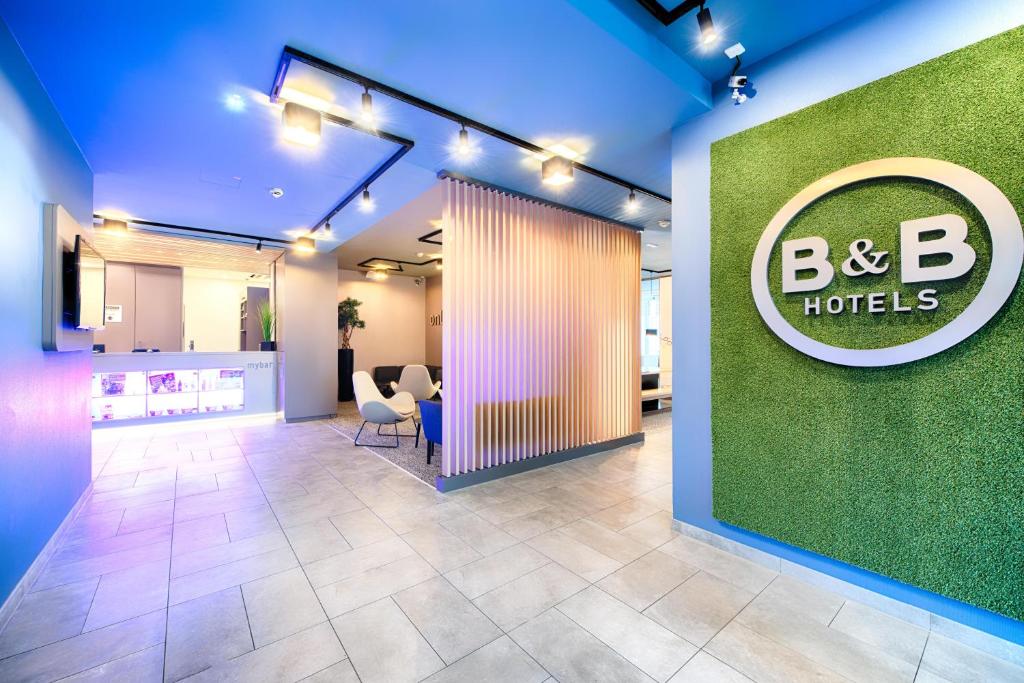 Vstupní hala nebo recepce v ubytování B&B Hotel Ulm