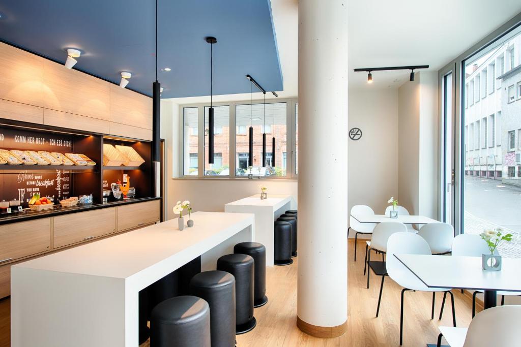 Posezení v ubytování B&B Hotel Ulm