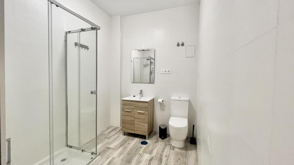 Kúpeľňa v ubytovaní Los Tilos Suites-Vialia