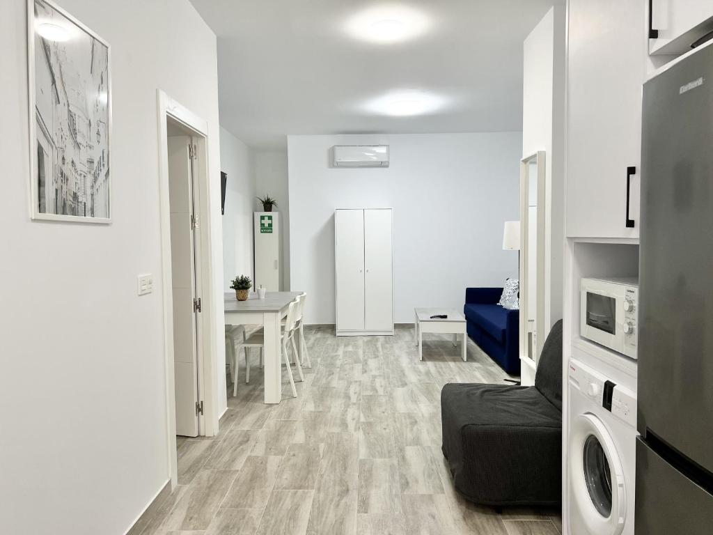 Kuchyňa alebo kuchynka v ubytovaní Los Tilos Suites-Vialia