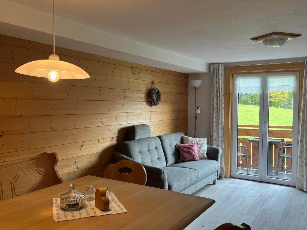 Posezení v ubytování Gästehaus Nussbaumer