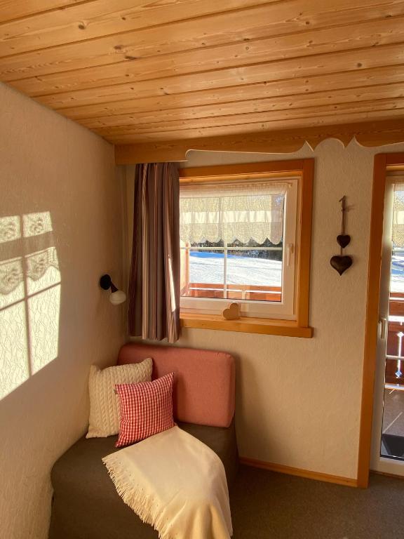 Postel nebo postele na pokoji v ubytování Gästehaus Nussbaumer
