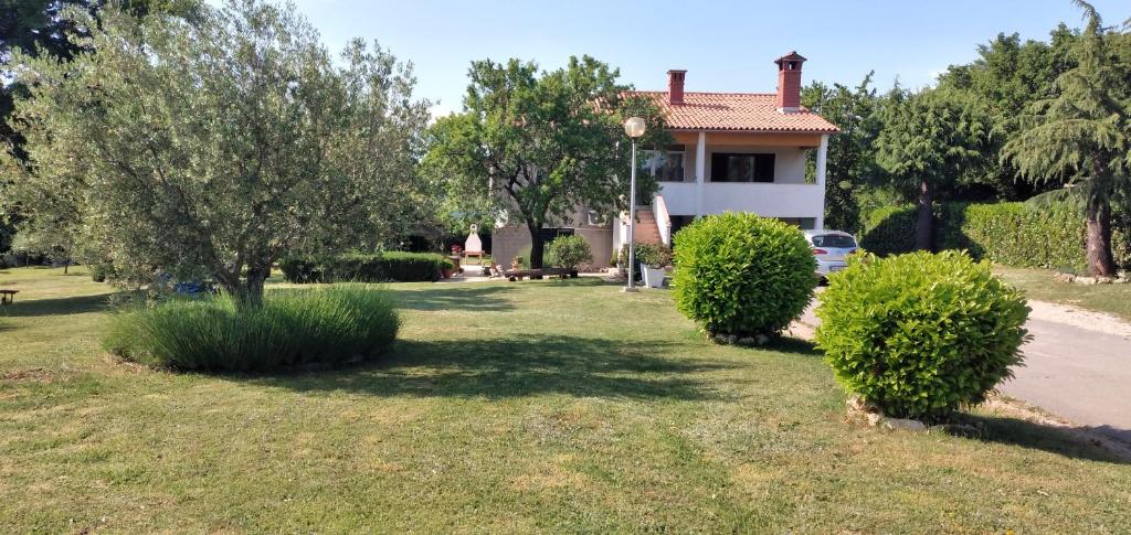 Zahrada ubytování Apartment Greta