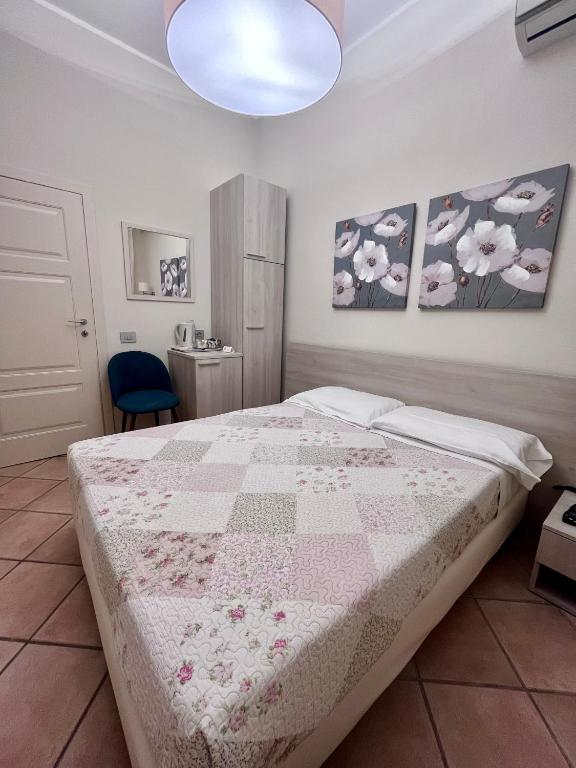 Postel nebo postele na pokoji v ubytování Albergo Africa