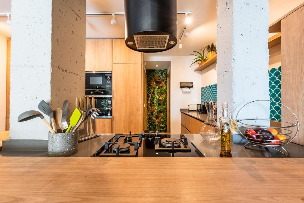 Kuchyňa alebo kuchynka v ubytovaní Apartamento Marbella Sea Views I