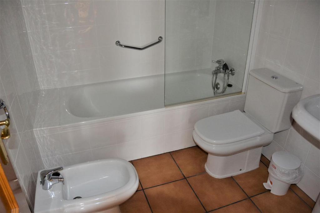 Kúpeľňa v ubytovaní Hostal Infanta Doña Leonor