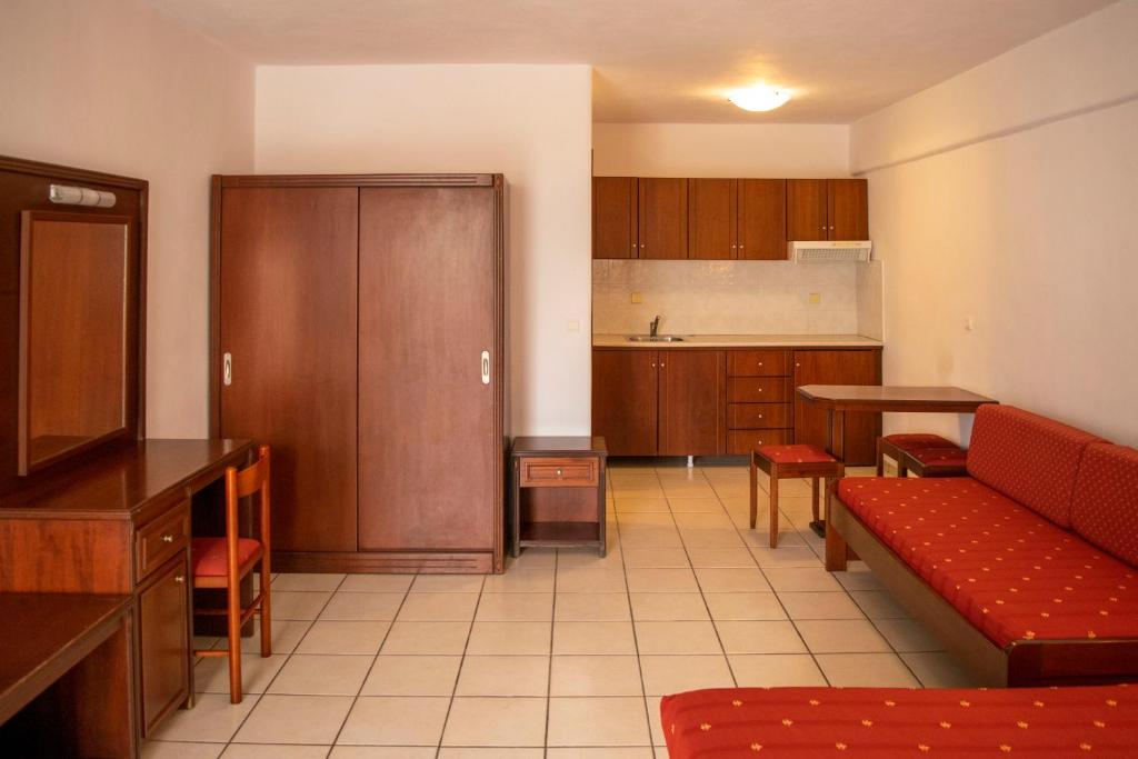 Posezení v ubytování Giannoulaki Resort