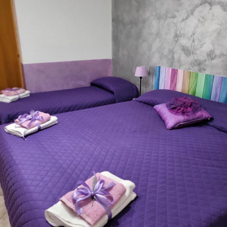 Postel nebo postele na pokoji v ubytování B&B Dimora del centro