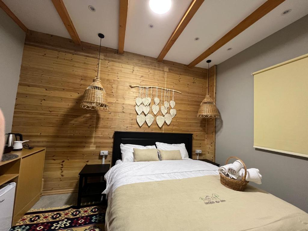 Postel nebo postele na pokoji v ubytování Guesthouse Villa Gurra