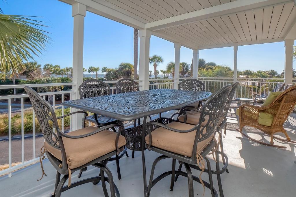 Rõdu või terrass majutusasutuses 2931 Atrium Villa