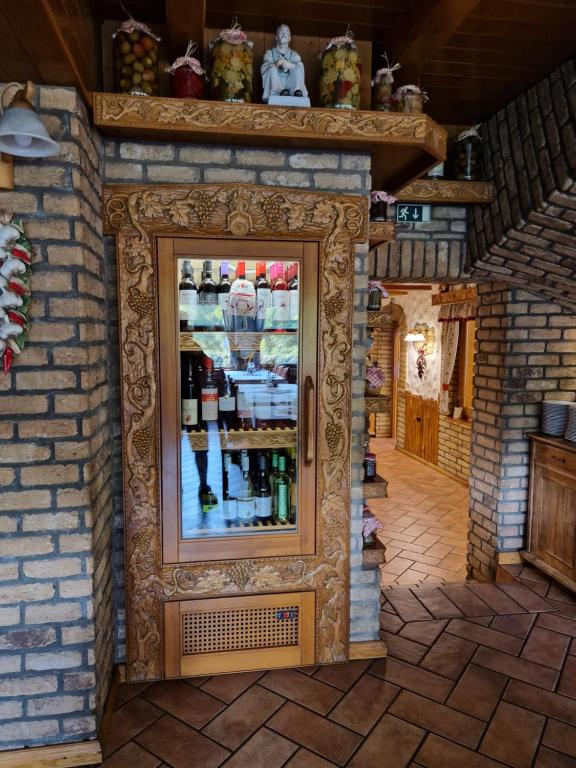 Lounge nebo bar v ubytování Csalánosi Vendégház