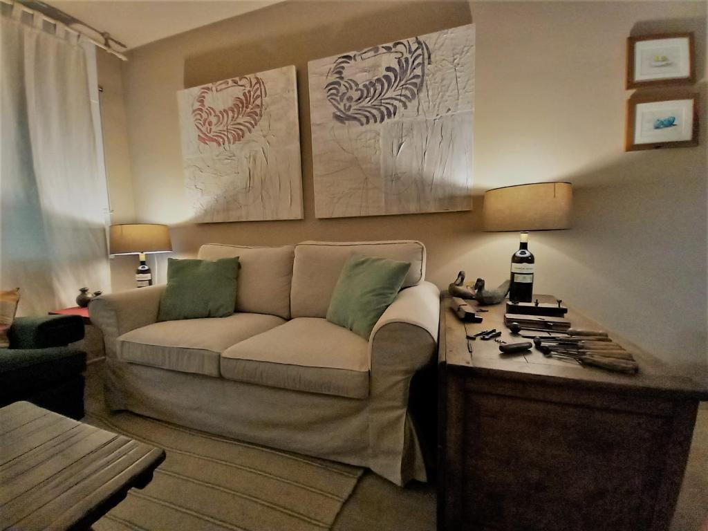 Posezení v ubytování BAQUEIRA BERET, Apartamento a pie de pistas