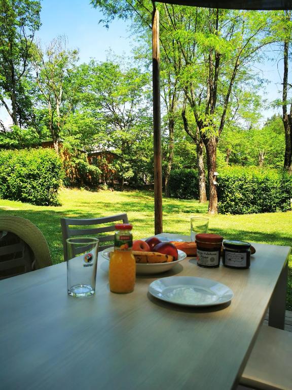 Zahrada ubytování Camping Le Coin Charmant