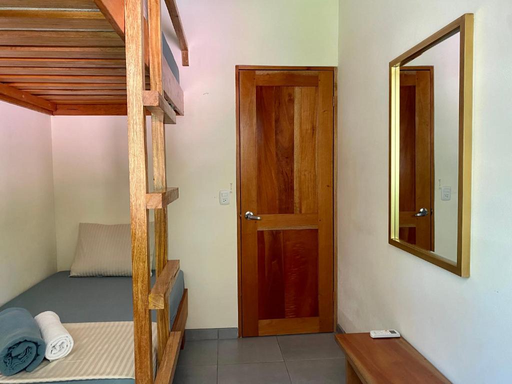 Postel nebo postele na pokoji v ubytování El Hostel del Patio