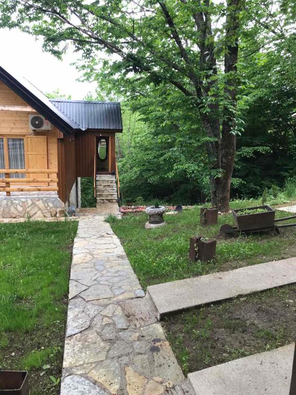 Zahrada ubytování Holiday Home JASEN