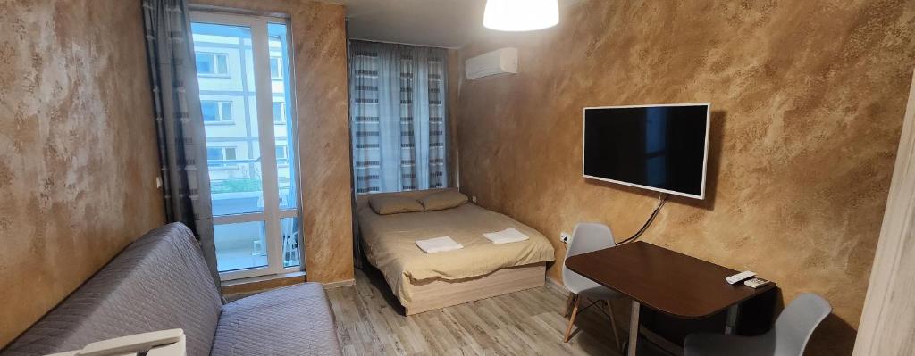 TV a/nebo společenská místnost v ubytování Colonel apartment 954