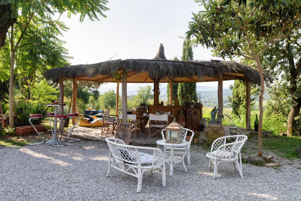 Zahrada ubytování Agriturismo Quarantallina