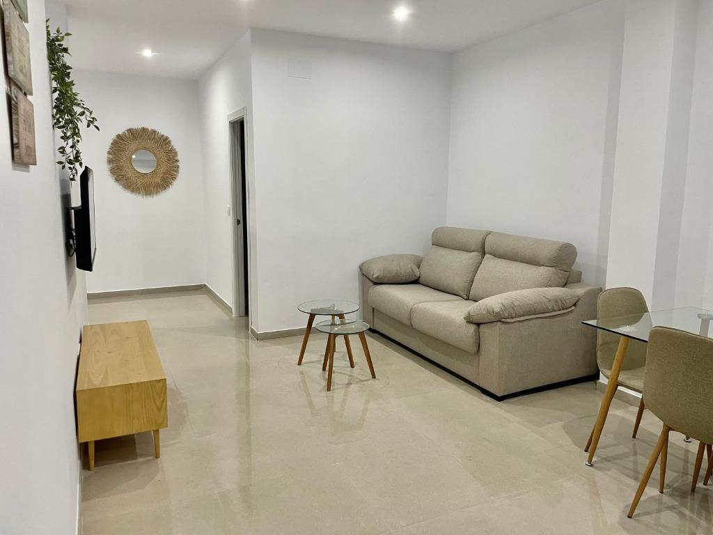 Posezení v ubytování Apartamento Antonio