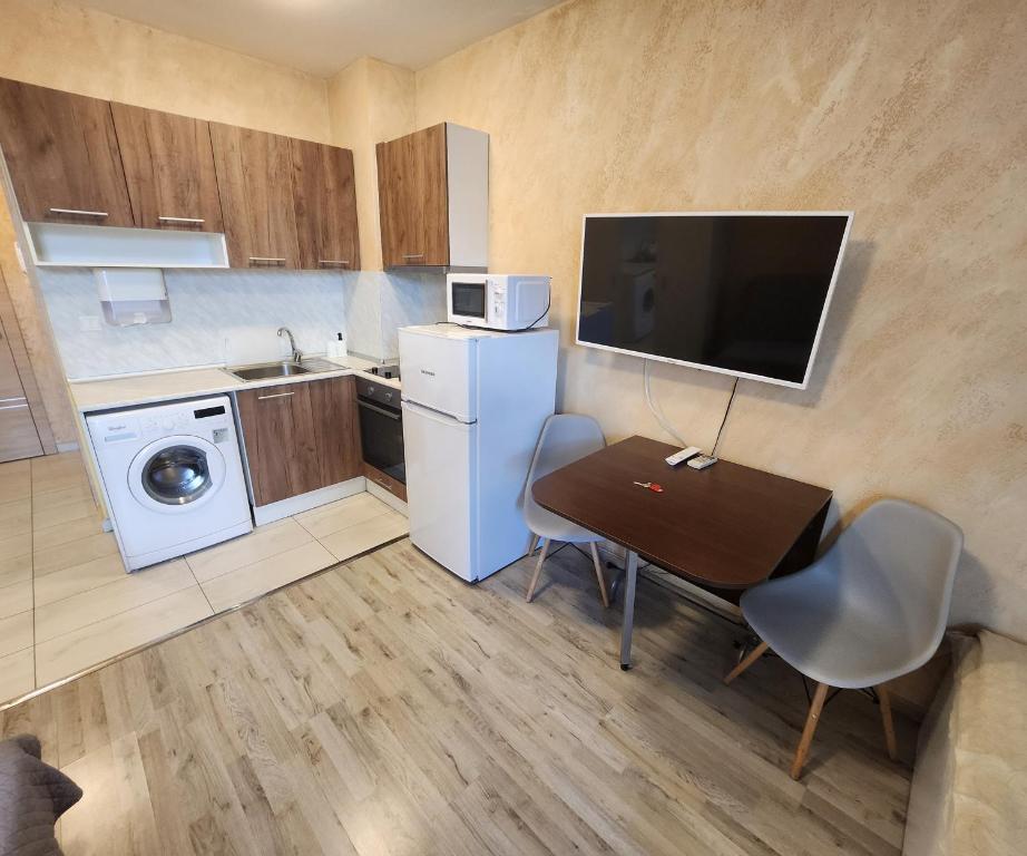 Kuchyň nebo kuchyňský kout v ubytování Colonel apartment 944