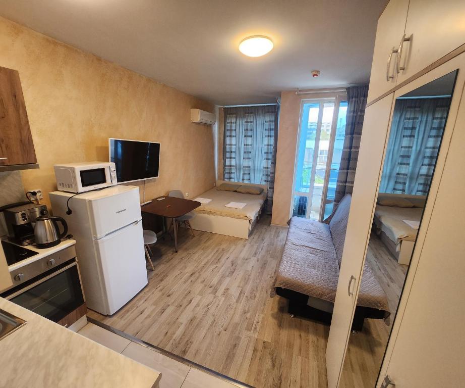 TV a/nebo společenská místnost v ubytování Colonel apartment 944