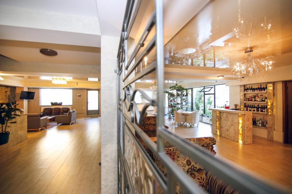 Posezení v ubytování Hotel Kera
