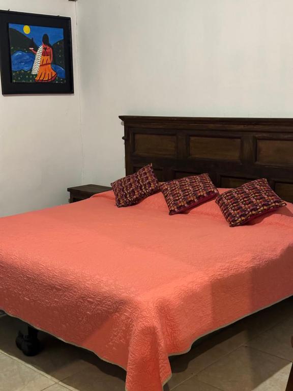 Postel nebo postele na pokoji v ubytování Hotel del Pozo