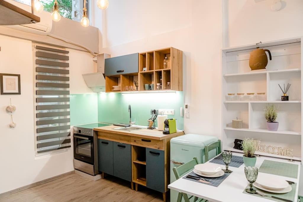 Η κουζίνα ή μικρή κουζίνα στο Zero loft apartment