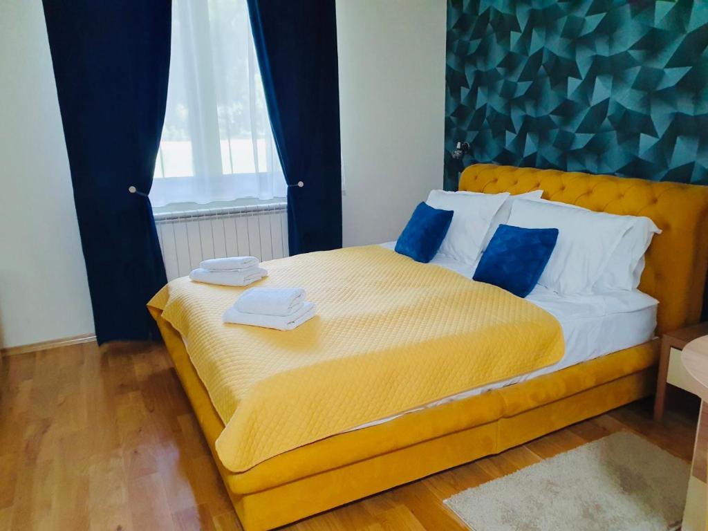 Postel nebo postele na pokoji v ubytování Diamond