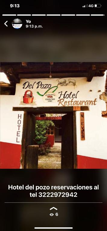 Certifikát, hodnocení, plakát nebo jiný dokument vystavený v ubytování Hotel del Pozo